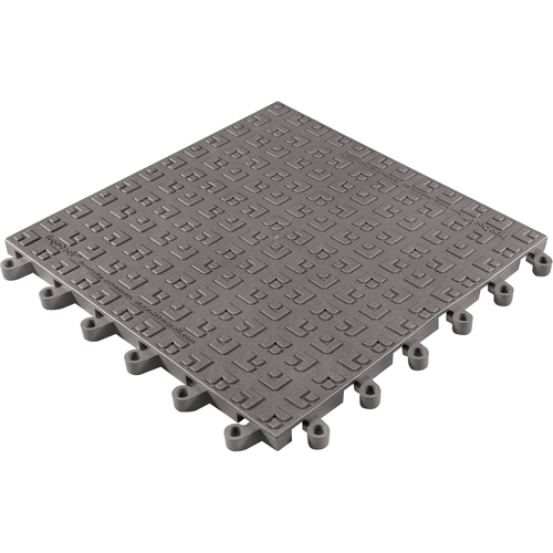 Tapis ErgoDeck Soft No 566, PVC, 1-1/2' la c, 1-1/2' lo, 7/8" &eacute;paisseur, Charbon Nuna Depot Inc.