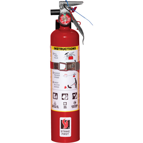 Extincteur d'incendie, ABC, Capacit&eacute; 2,5 lb Nuna Depot Inc.