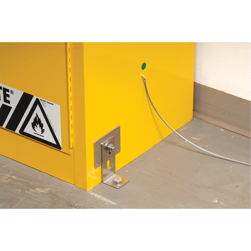 Seismic Bracket for Sure-Grip&reg; Ex Flammable Storage Cabinet Nuna Depot Inc.