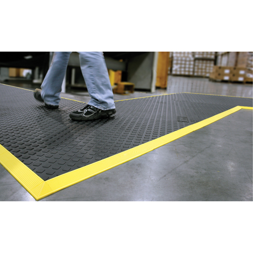 Tapis Rejuvenator Connect No 502, Polyur&eacute;thane, 3' la c, 3' lo, 5/8" &eacute;paisseur, Noir Nuna Depot Inc.