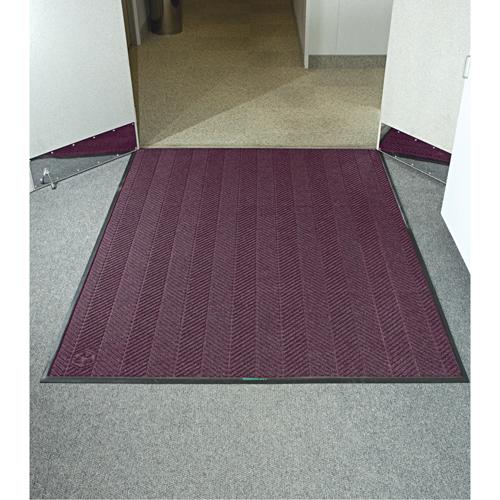 Tapis WaterHog Max Classic &agrave; motif chevrons, Essuie-pieds/grattoir, 3' x 20' x 3/8", Marron Nuna Depot Inc.
