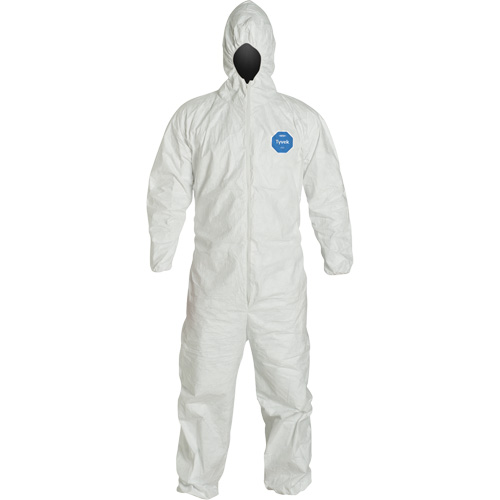 Hooded Coveralls, 3X-Large, White, Tyvek&reg; 400 Nuna Depot Inc.