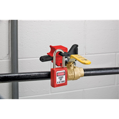 Seal Tight Handle-On Valve Lockouts, Ball Type Nuna Depot Inc.