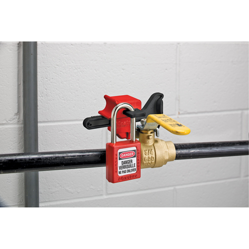 Seal Tight Handle-On Valve Lockouts, Ball Type Nuna Depot Inc.