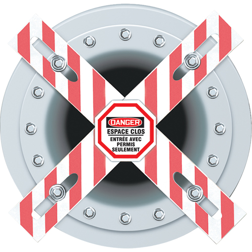 Danger Man-Way Cross Barrier Nuna Depot Inc.