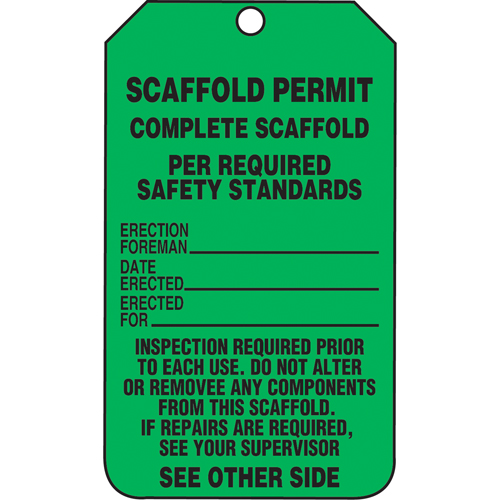 Inspection Tags, Cardstock, 3-1/8" W x 5-7/8" H, English Nuna Depot Inc.