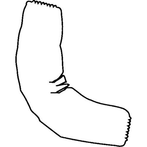 Manchettes, Longueur de 18", Tyvek 400, Blanc Nuna Depot Inc.