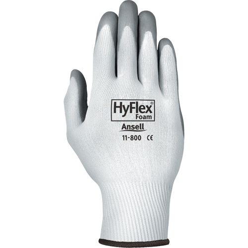 Gants Hyflex 11-800, 10/T-Grand, R&ecirc;vetement Mousse de nitrile, Calibre 15, Enveloppe en Nylon Nuna Depot Inc.