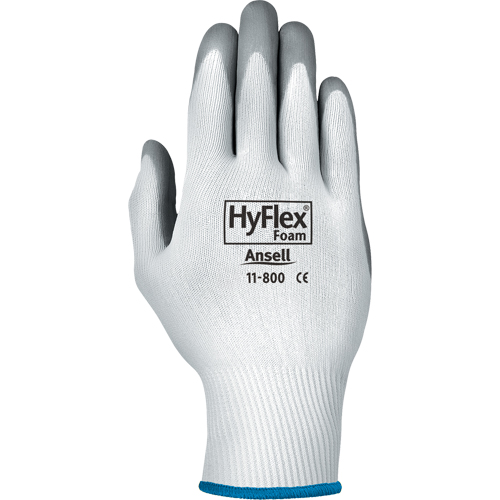 Gants Hyflex 11-800, 11/2T-Grand, R&ecirc;vetement Mousse de nitrile, Calibre 15, Enveloppe en Nylon Nuna Depot Inc.