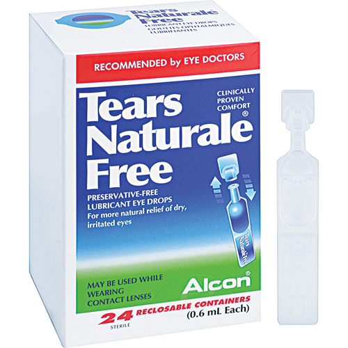 Gouttes oculaires sans agent conservateur Tears Naturale Nuna Depot Inc.