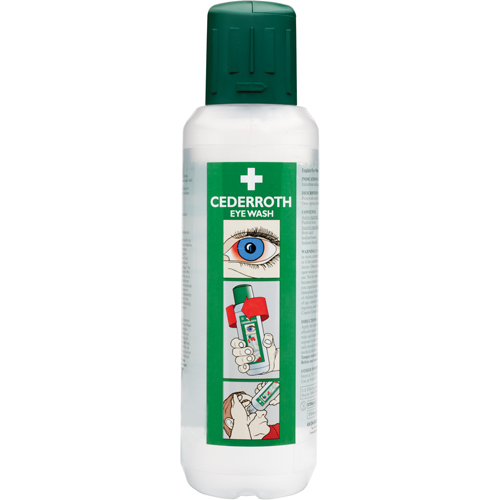 Cederroth Eyewash Solution, Full Bottle, 500 ml Nuna Depot Inc.