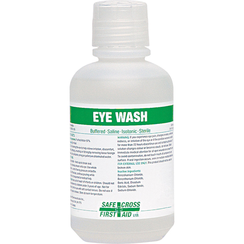 Eyewash Solution, Full Bottle, 500 ml Nuna Depot Inc.
