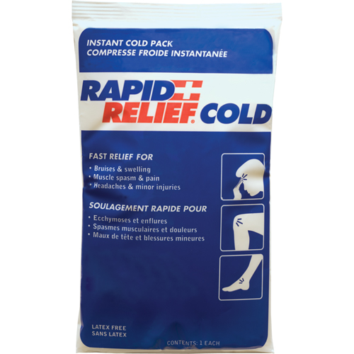 Rapid Relief&reg; Instant Chill Pack, Cold, Single Use, 9" x 6" Nuna Depot Inc.