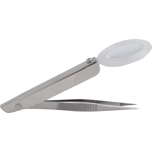 Splinter Forceps With Magnifier Nuna Depot Inc.