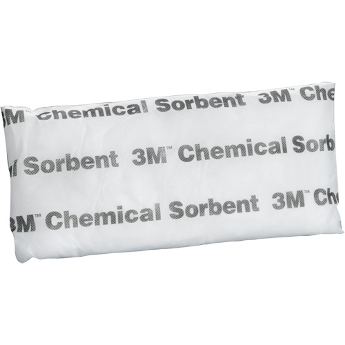 Tampons adsorbants pour produits chimiques, Universel, 15" lo x 7" la, 11,8 gal. absorption/pqt Nuna Depot Inc.