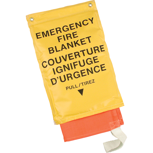 Emergency Fire Blankets, Fibreglass, 72"L x 72"W Nuna Depot Inc.