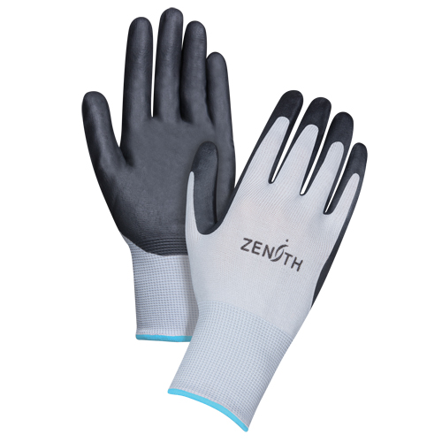 Gants l&eacute;gers enduits et respirants, 10/T-Grand, R&ecirc;vetement Mousse de nitrile, Calibre 13, Enveloppe en Polyester Nuna Depot Inc.