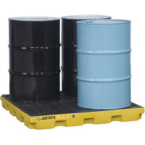Centres d'accumulation EcoPolyBlend, Capacit&eacute; de d&eacute;versement 49 gal. US, 49" x 49" x 5,5" Nuna Depot Inc.
