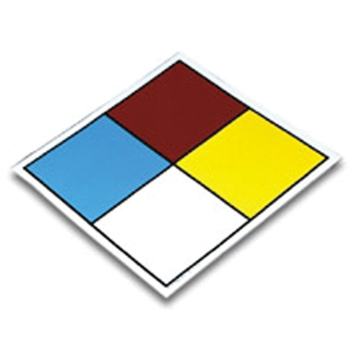 Blank NFPA Safety Placard, Vinyl Nuna Depot Inc.