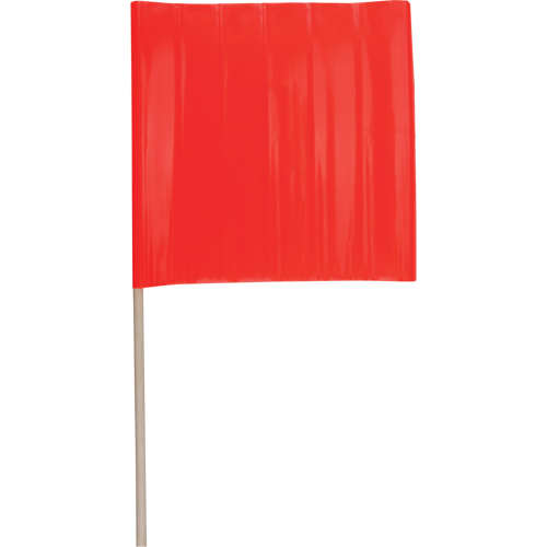 Traffic Safety Flags, Vinyl, With Handle Nuna Depot Inc.