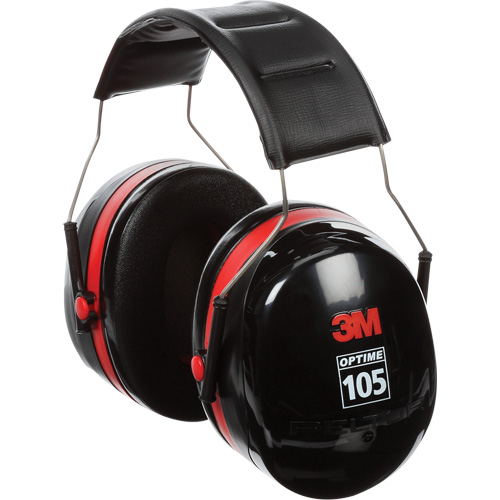 Peltor Optime 105 Series Earmuffs, Headband, 30 NRR dB Nuna Depot Inc.