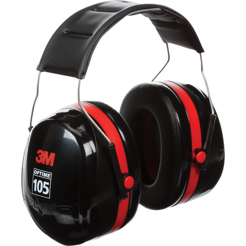Peltor Optime 105 Series Earmuffs, Headband, 30 NRR dB Nuna Depot Inc.