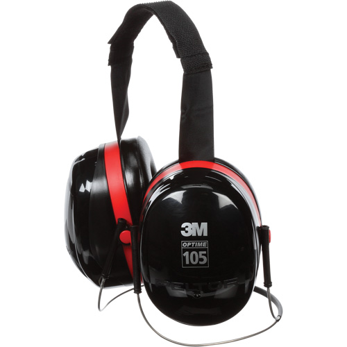 Peltor Optime 105 Series Earmuffs, Neckband, 29 NRR dB Nuna Depot Inc.