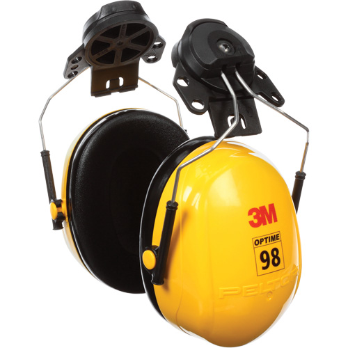 Peltor Optime 98 Series Earmuffs, Cap Mount, 23 NRR dB Nuna Depot Inc.