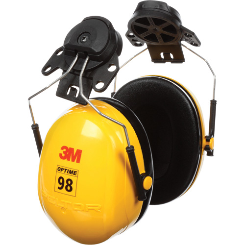 Peltor Optime 98 Series Earmuffs, Cap Mount, 23 NRR dB Nuna Depot Inc.