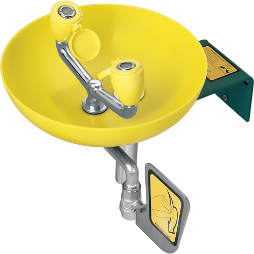 Eyewash Station, Wall-Mount Installation, Plastic Bowl Nuna Depot Inc.