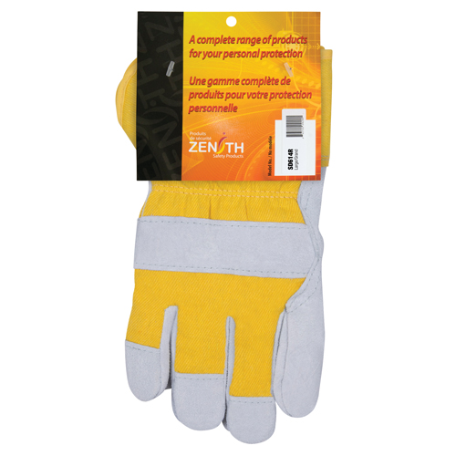 Gants d'ajusteur doubl&eacute;s pour l'hiver, Grand, Paume en Cuir de vache refendu, Doublure en Boa Nuna Depot Inc.