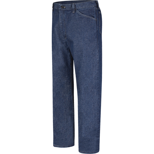 EXCEL FR&reg; Classic Fit Pre-Washed Denim Jeans, 34 Waist, 37 Inseam Nuna Depot Inc.