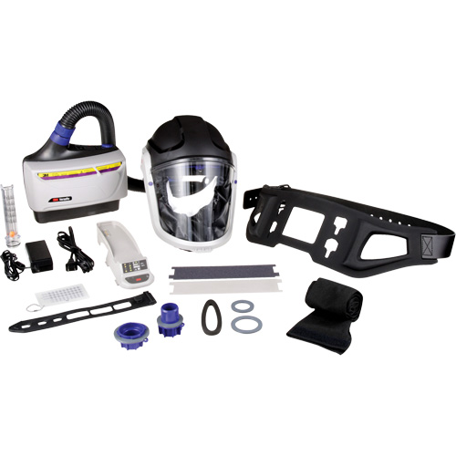 Versaflo Powered Air Purifying Respirator TR-600 Heavy Industrial Kit, Hard Hat & Faceshield, Lithium-Ion Battery Nuna Depot Inc.