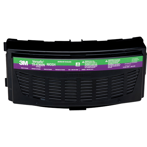 Cartouche pour appareils de protection respiratoire (APR) &agrave; &eacute;puration d'air motoris&eacute; Versaflo, Ammoniac/M&eacute;thylamine, Paquet de 1 Nuna Depot Inc.