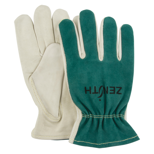 Gants de conducteur, Moyen, Paume en Cuir fleur de vache Nuna Depot Inc.