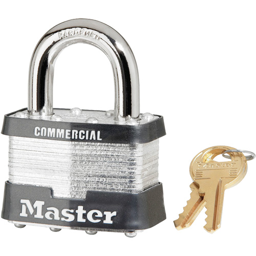 Cadenas lamin&eacute;, Argent, Cl&eacute;s identiques, Acier lamin&eacute;, Largeur de 2" Nuna Depot Inc.
