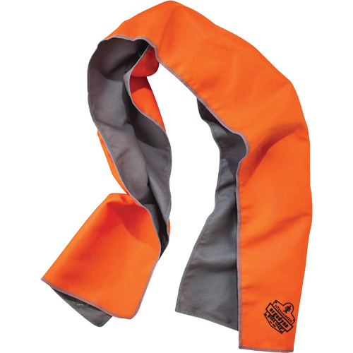 Serviette de refroidissement en microfibre Chill-Its 6602MF, Orange haute visibilit&eacute; Nuna Depot Inc.