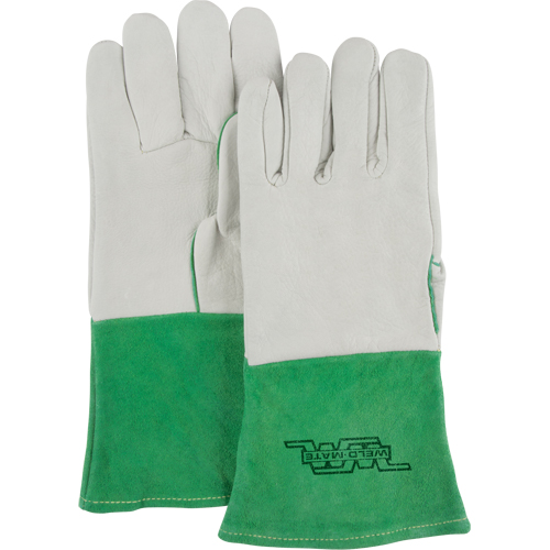 Premium TIG Welding Gloves, Grain Cowhide, Size Medium Nuna Depot Inc.