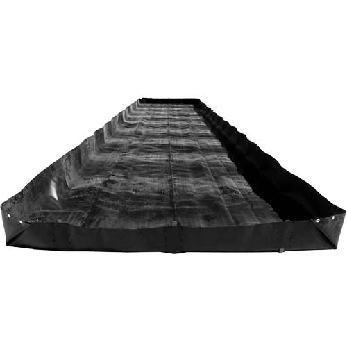 Economy Berms, 2992 gal. Capacity, 40' W x 10' L x 12" H, L-Bracket Nuna Depot Inc.
