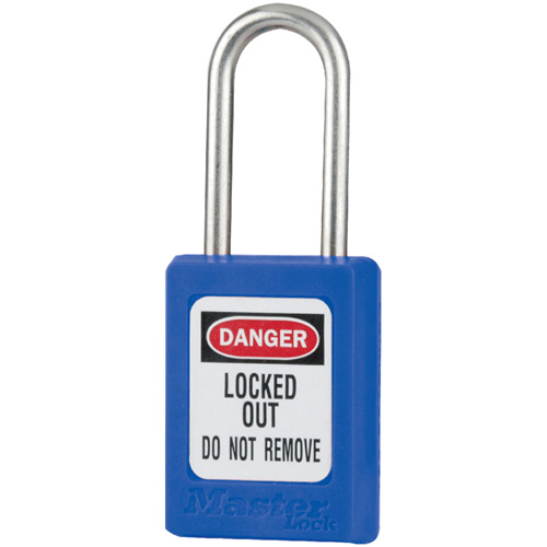Cadenas de s&eacute;curit&eacute; S31 Zenex, Bleu, Cl&eacute;s identiques, Thermoplastique, Largeur de 1-3/8" Nuna Depot Inc.