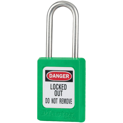 Cadenas de s&eacute;curit&eacute; S31 Zenex, Vert, Cl&eacute;s identiques, Thermoplastique, Largeur de 1-3/8" Nuna Depot Inc.