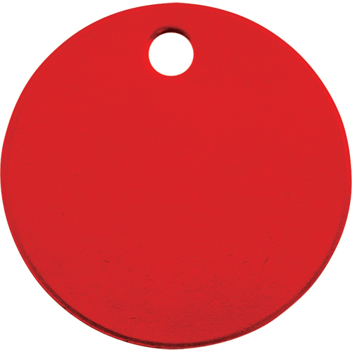 Blank Tags, Aluminum, 1.5" dia Nuna Depot Inc.