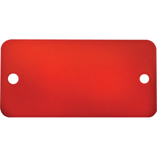 Blank Tags, Aluminum, 3" W x 1" H Nuna Depot Inc.