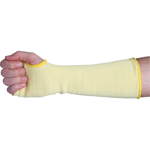 Manchon r&eacute;sistant aux coupures, Kevlar, 14", ANSI/ISEA 105 niveau 3, Jaune Nuna Depot Inc.