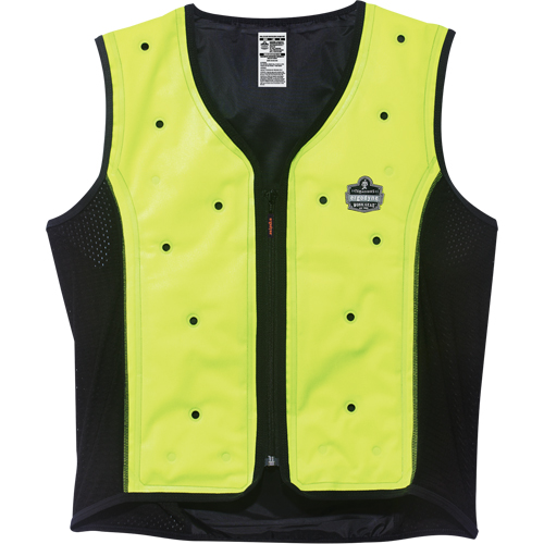 Chill-Its&reg; 6685 Dry Evaporative Cooling Vests, Medium, High Visibility Lime-Yellow Nuna Depot Inc.