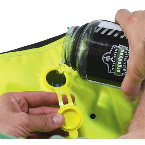 Chill-Its&reg; 6685 Dry Evaporative Cooling Vests, Medium, High Visibility Lime-Yellow Nuna Depot Inc.