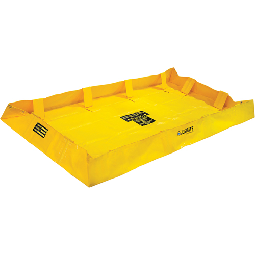 Berme de confinement Lite QuickBerm , Capacit&eacute; 159 gal., 4' la x 8' lo x 8" h, Support &agrave; encliqueter Nuna Depot Inc.