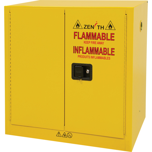 Flammable Storage Cabinet, 22 gal., 2 Door, 35" W x 35" H x 22" D Nuna Depot Inc.