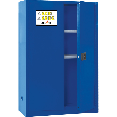 Corrosive Liquids Cabinet, 45 gal., 43" x 65" x 18" Nuna Depot Inc.