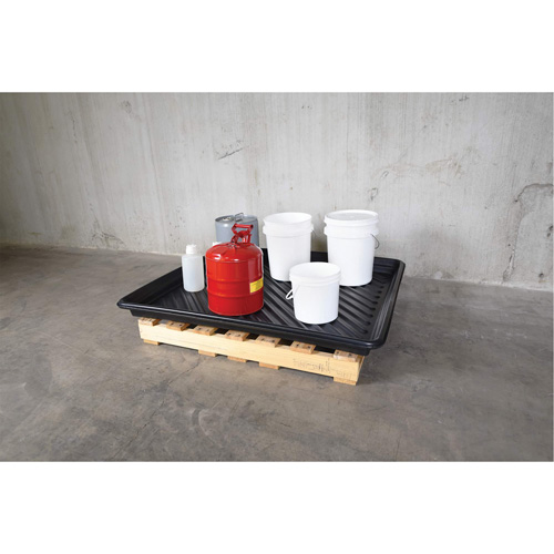 Plateaux Ultra-Utility Trays, 36" lo x 36" la x 4,75" h, Cap. de d&eacute;versement 27 gal. US Nuna Depot Inc.